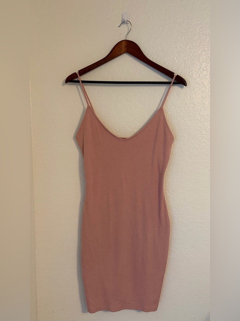 SHEIN Dusty Rose Spaghetti Strap Camisole Dress
